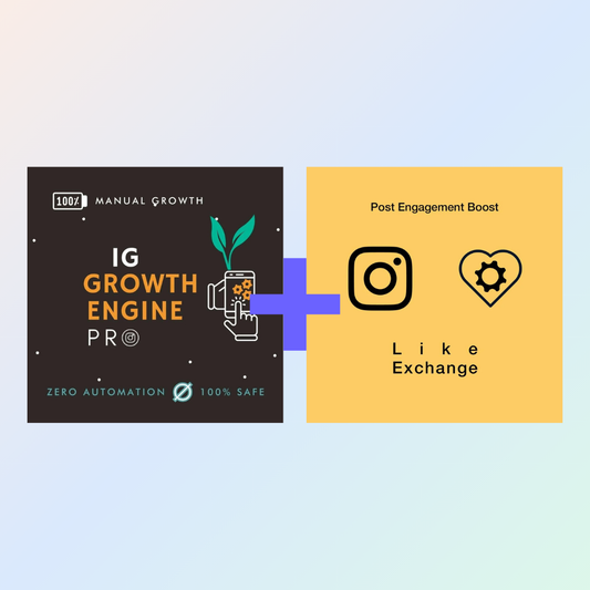 Instagram Growth Engine PRO + Like Exchange