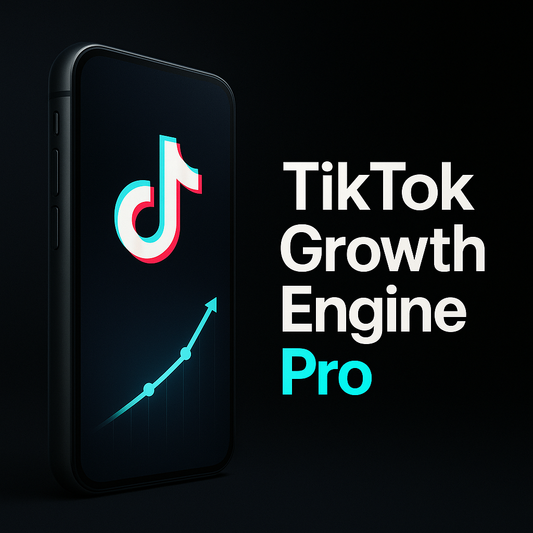 TikTok Growth Engine PRO (100% Manual Growth)