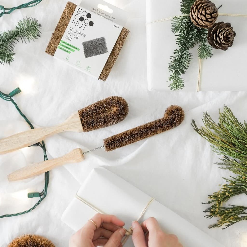 EcoCoconut plastic-free coconut fibre cleaning products