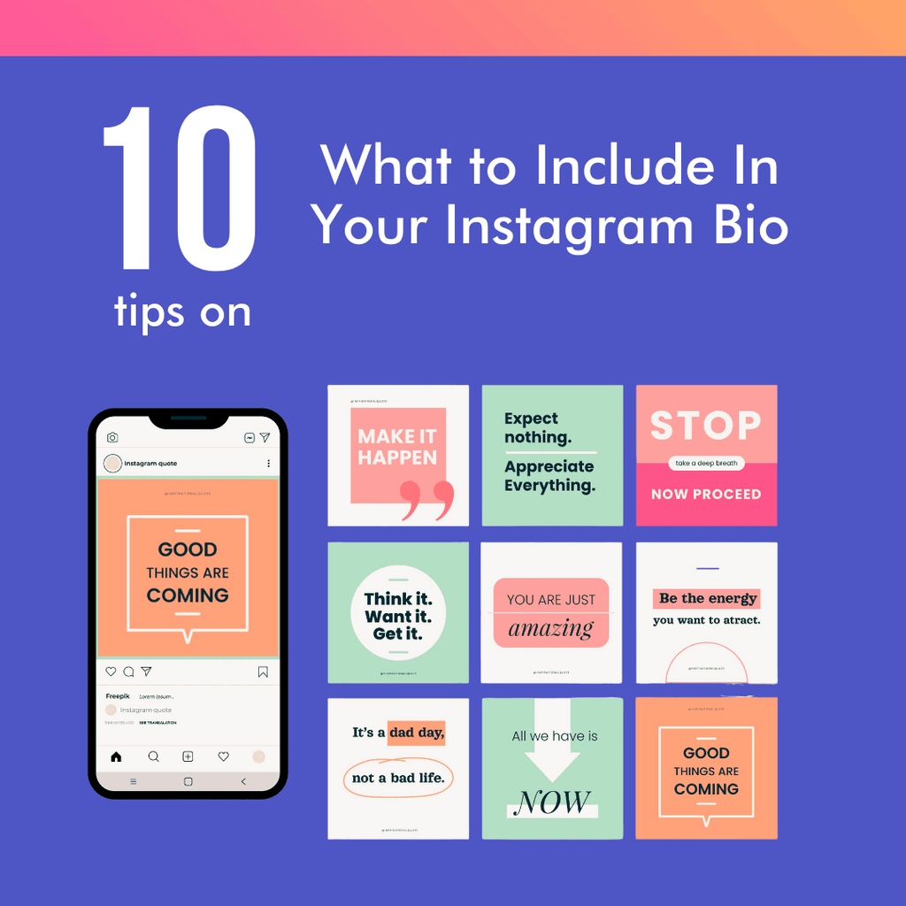 Tips on instagram growth how to craft the perfect bio 