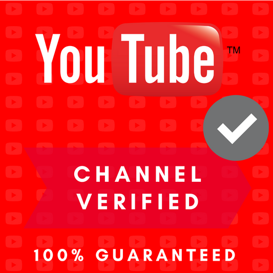 YouTube Channel Verification (100k+ Subs)