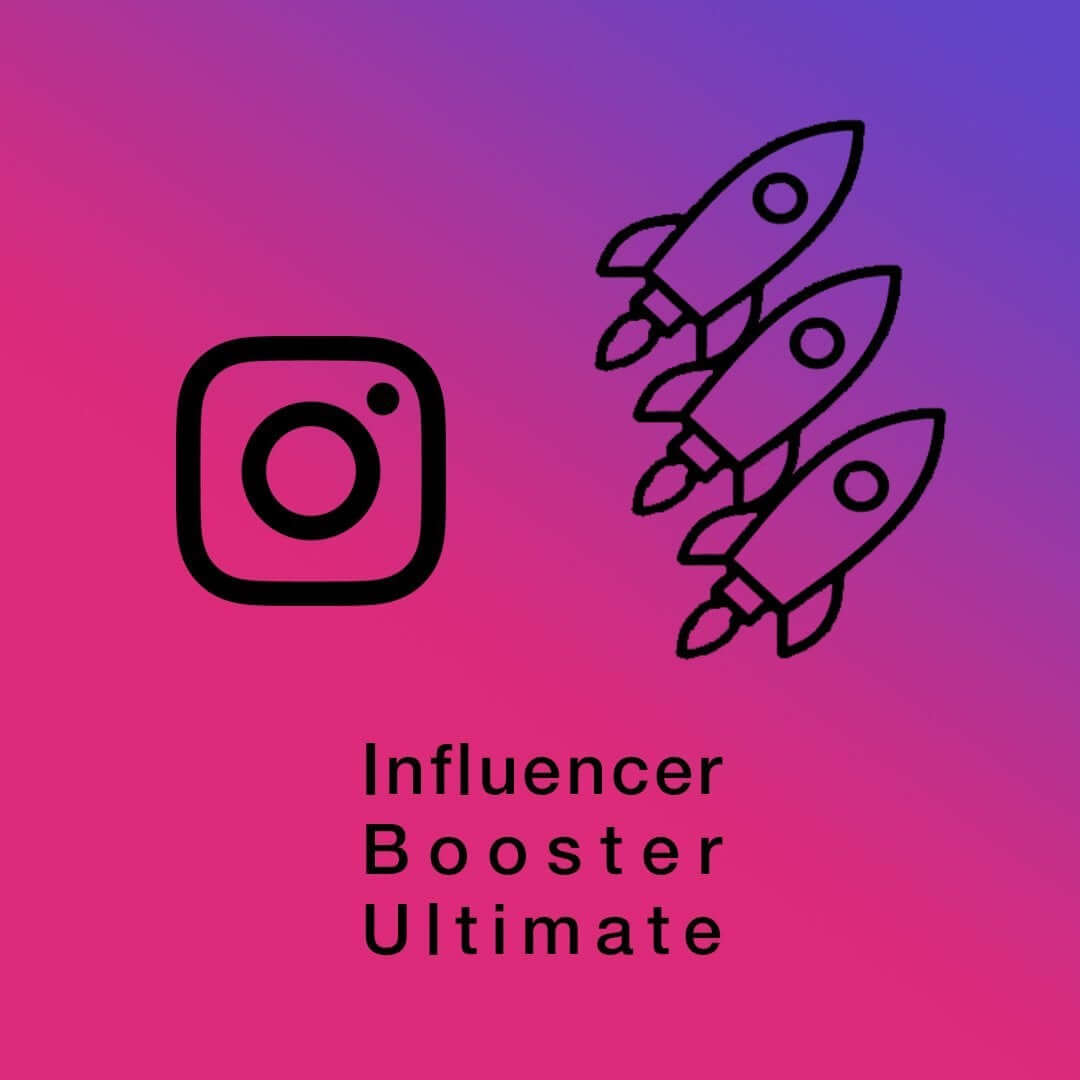 Instagram Influencer Booster Ultimate (3 Post Per Day / 90 Per Month) - SOCIAL GROWTH ENGINE